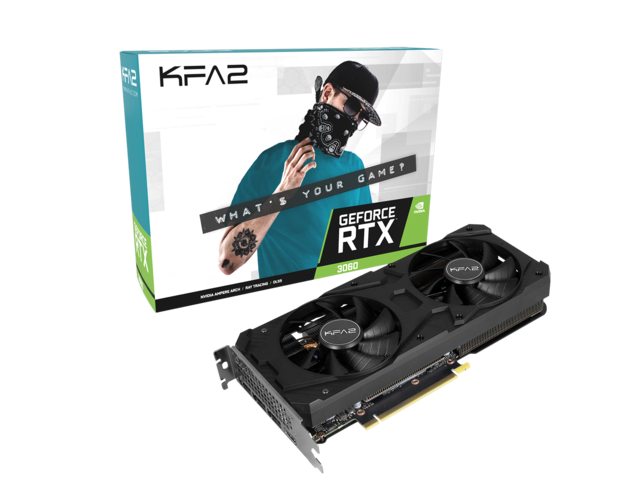 Видео карти KFA2 GeForce RTX 3060 12GB