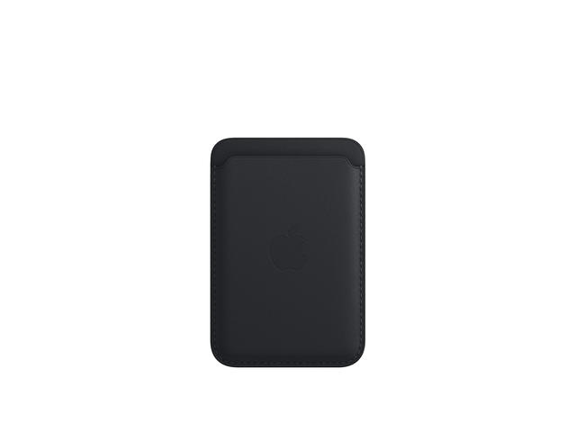 Калъфи Apple iPhone Leather Wallet with MagSafe - Midnight