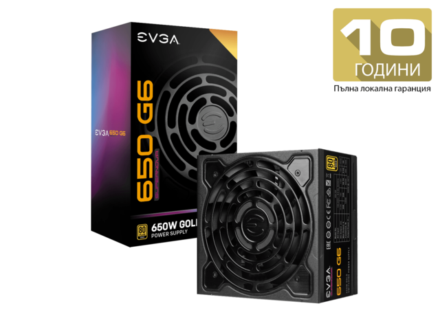 Захранвания за компютри EVGA SuperNOVA 650 G6 650W