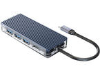 Докинг станции ORICO USB Type-C докинг станция WB-8P-GY-BP