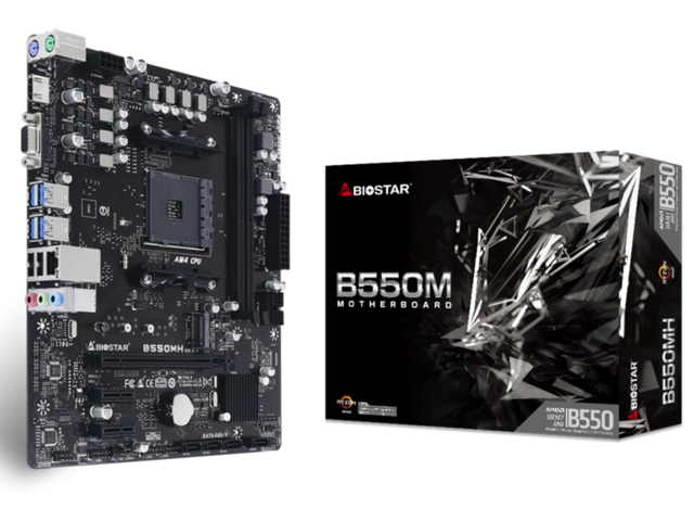 Дънни платки BIOSTAR B550MH