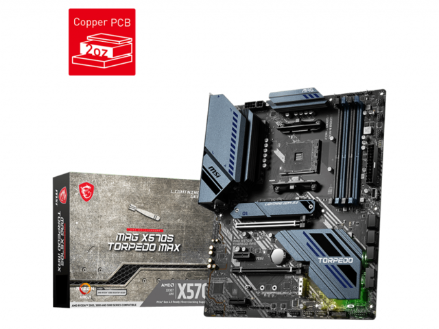 Дънни платки MSI MAG X570S TORPEDO MAX
