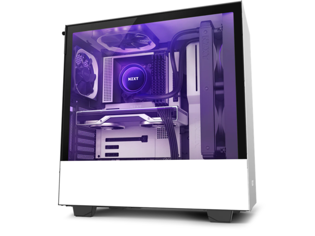 Кутии NZXT H510i Matte White/Black