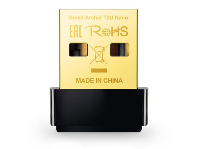 Безжични адаптери TP-LINK Archer T2U Nano AC600