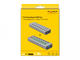USB Хъб Delock USB 3.2 Gen 1 хъб със 7 порта + 1 порт за бързо зареждане + 1 порт USB-C™ PD 3.0 с превключвател и осветление