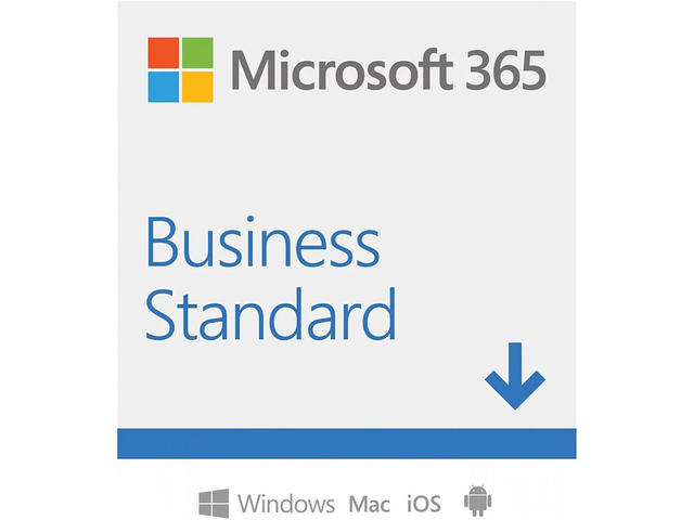 Офис програми Microsoft Office 365 Business Standard All Languages Medialess - Абонамент за 1 година
