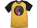 Облекло и аксесоари Wolfenstein Raglan T-Shirt 7 To Go Yellow, Size S