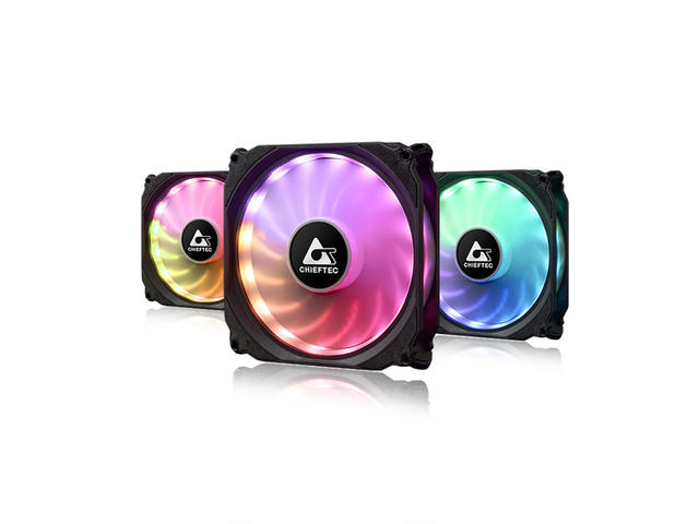 Вентилатори Chieftec Tornado CF-3012-RGB 3-RGB fan set