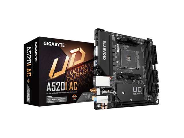 Дънни платки GIGABYTE A520I AC