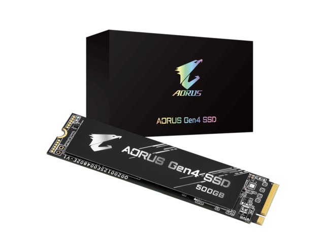 SSD 500GB Gigabyte AORUS SSD Gen4