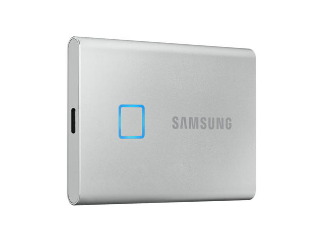 Външни HDD 2TB Samsung Portable SSD T7 Touch Sil