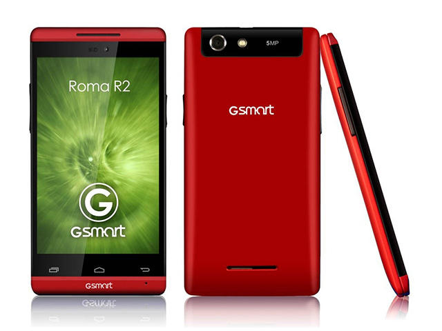 Смартфони GSmart Roma R2 4GB, червен цвят