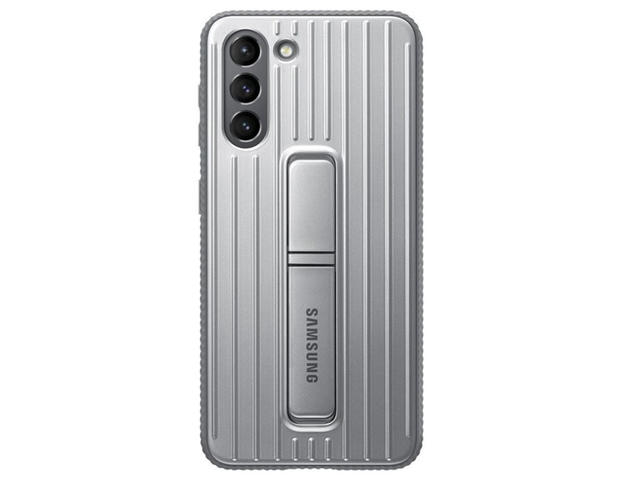 Калъфи Samsung Galaxy S21+ Protective Standing Cover, в сребристо