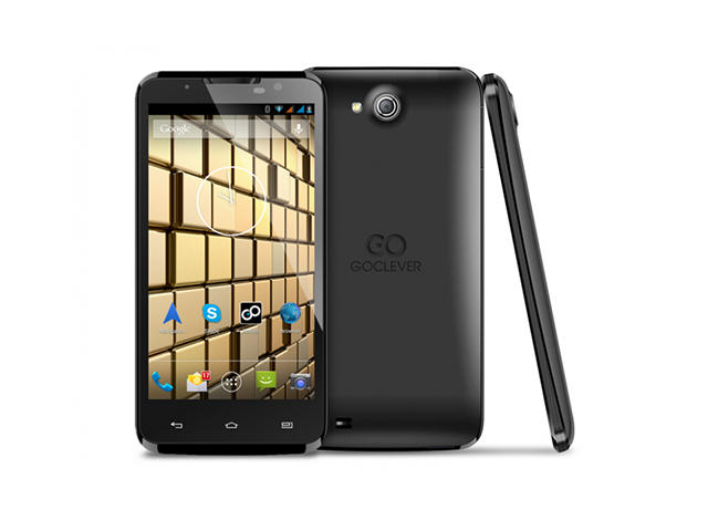 Смартфони GOCLEVER FONE INSIGNIA 5X 4GB, черен цвят