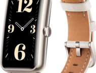Смарт часовници Huawei Watch Fit Mini Frosty White Leather Strap