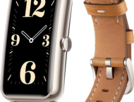 Смарт часовници Huawei Watch Fit Mini Mocha Brown Leather Strap 
