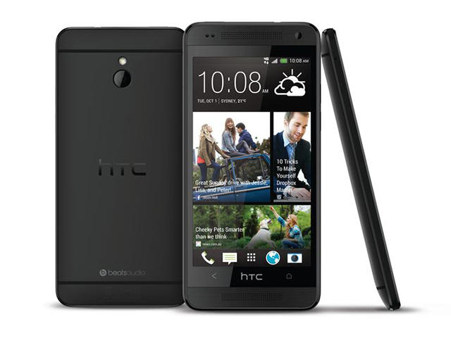 Смартфони HTC One mini 16GB, черен цвят, с нарушена опаковка