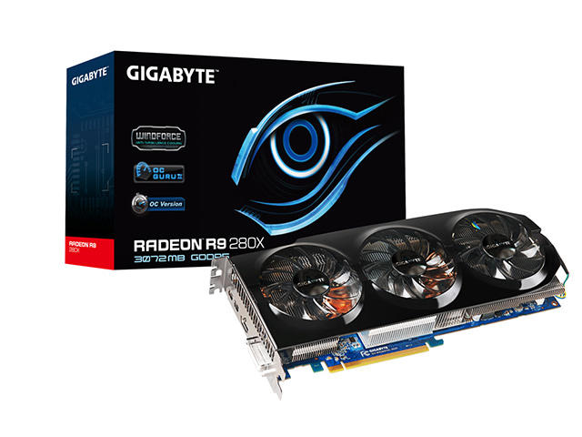 Видео карти Gigabyte R9 280X rev 3.0