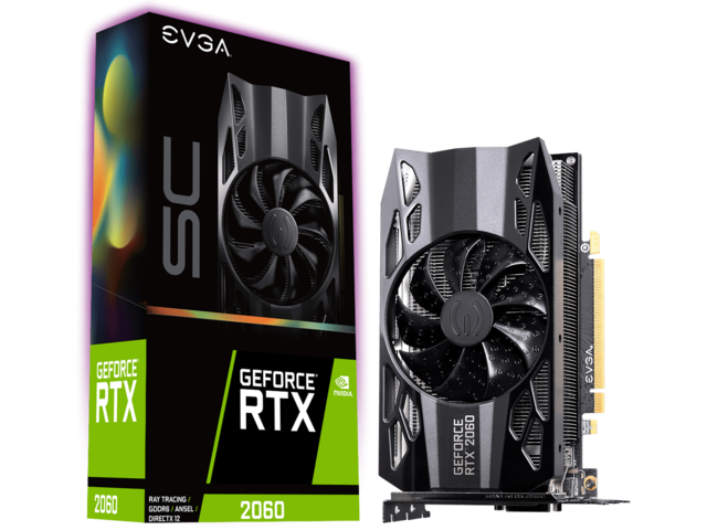 Видео карти EVGA GeForce RTX 2060 SC GAMING