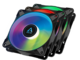 Вентилатори Arctic P12 PWM PST A-RGB Black 3 pack