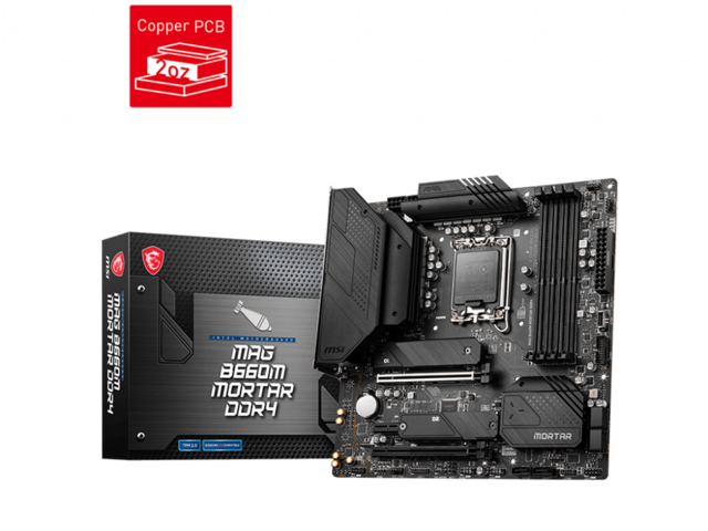 Дънни платки MSI MAG B660M MORTAR DDR4