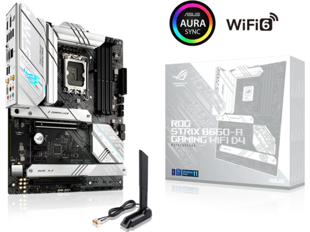 Дънни платки ASUS ROG STRIX B660-A Gaming WiFi D4