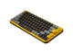 Клавиатури Logitech POP Keys Wireless Mechanical Keyboard With Emoji Keys, US, BLAST YELLOW