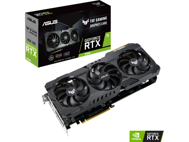 Видео карти ASUS TUF Gaming GeForce RTX 3060 V2