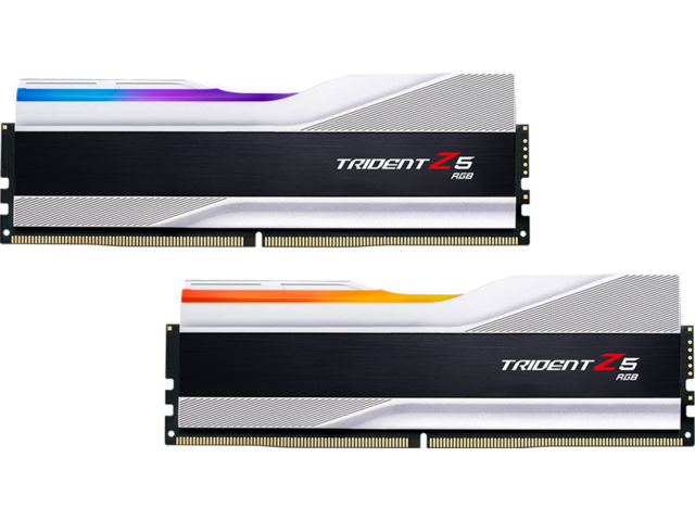 Оперативна памет 32GB (2x16GB) DDR5 6000MT/s G.SKILL Trident Z5 Silver RGB