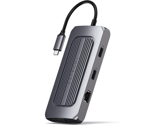 USB Хъб Satechi USB-C Multiport MX Adapter, Space Grey 