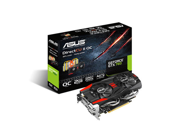 Видео карти ASUS GTX760-DC2OC-2GD5