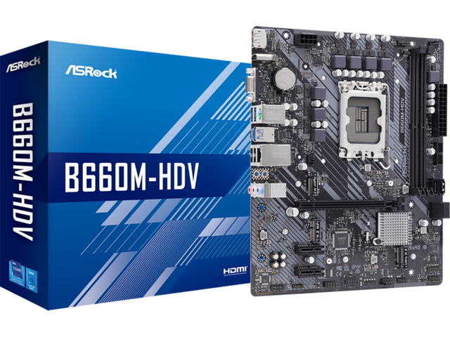 Дънни платки ASRock B660M-HDV