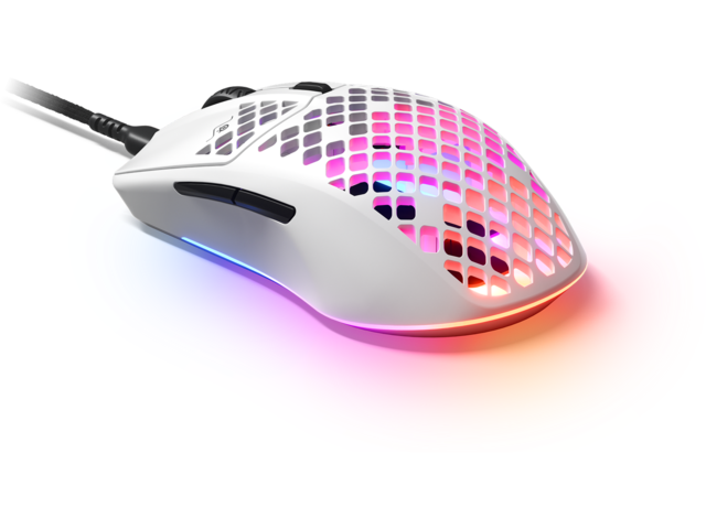 Мишки SteelSeries Aerox 3 (2022) Snow
