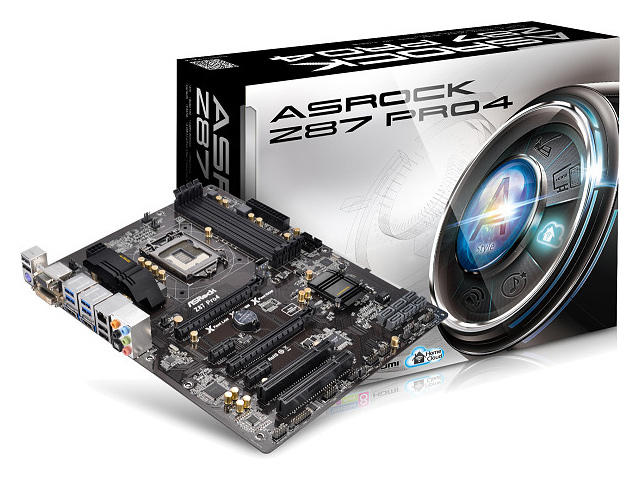 Дънни платки ASRock Z87 PRO4