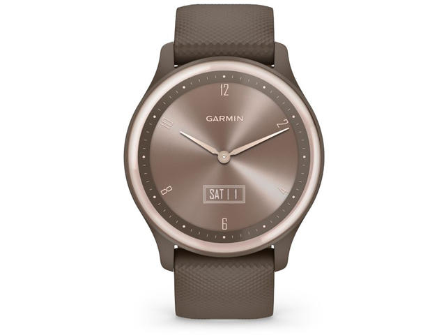 Смарт часовници Garmin Vivomove Sport Cocoa Peach Gold