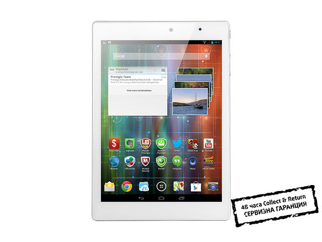 Таблети Prestigio MultiPad 4 Diamond 7.85 7079D 3G 16GB, бял цвят