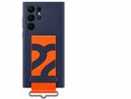 Калъфи Samsung Galaxy S22 Ultra Silicone Cover with Strap, Navy