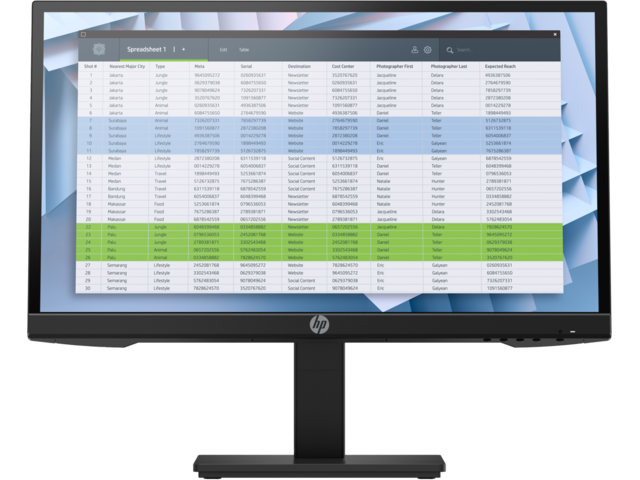 Монитори HP P22h G4 FHD
