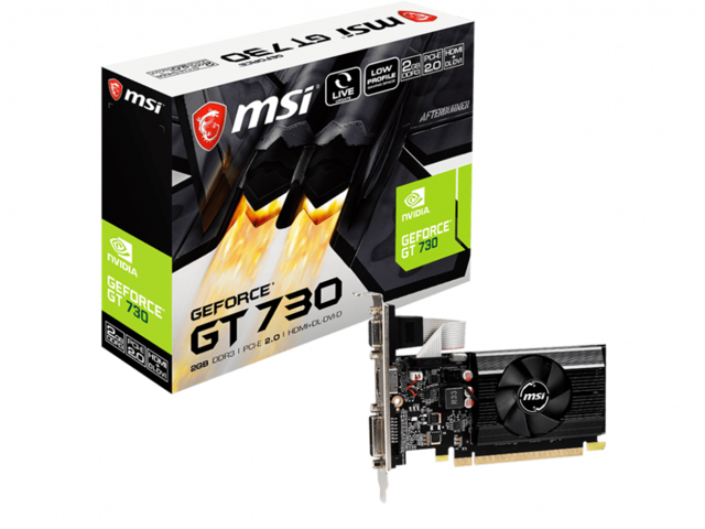 Видео карти MSI GeForce  N730K-2GD3/LP