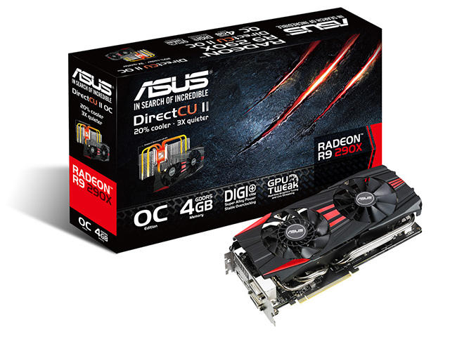 Видео карти ASUS Radeon R9 290X (DC2-4GD5)