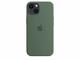 Калъфи Apple iPhone 13 Silicone Case with MagSafe - Eucalyptus (Seasonal Spring 2022)