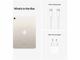 Таблети Apple iPad Air 5 (2022) Wi-Fi 64GB - Starlight