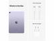 Таблети Apple iPad Air 5 (2022) Wi-Fi + Cellular 64GB - Purple