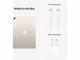 Таблети Apple iPad Air 5 (2022) Wi-Fi + Cellular 64GB - Starlight