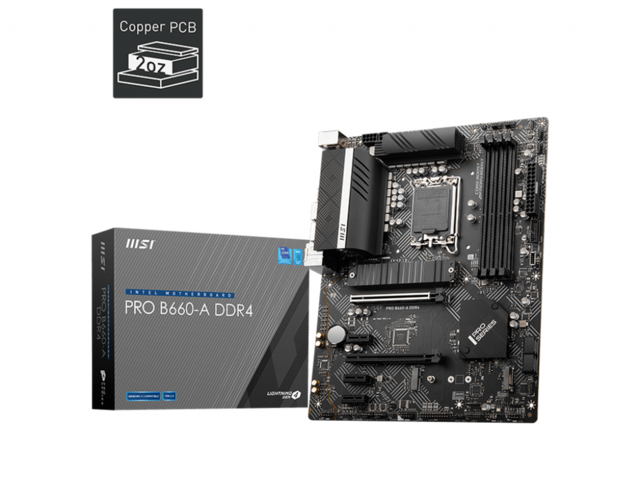 Дънни платки MSI PRO B660-A DDR4