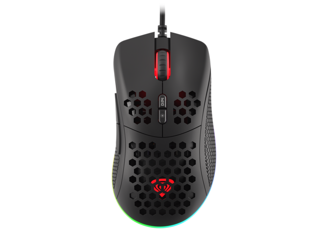 Мишки Genesis Krypton 555 със софтуер, в черно