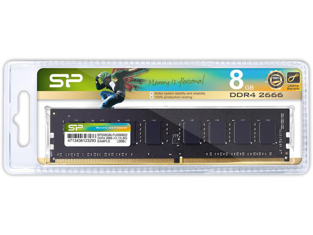 Оперативна памет 8GB DDR4 3200MT/s Silicon Power