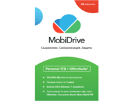 Офис програми Mobisystems MobiDrive Personal 1TB - Абонамент за 1 година