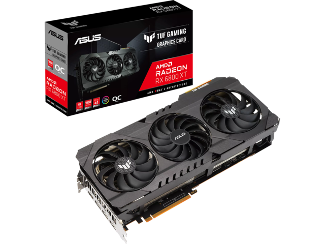 Видео карти ASUS TUF GAMING Radeon RX 6800 XT OC