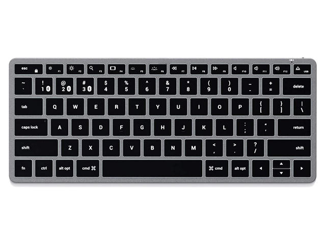 Клавиатури Satechi Slim X1 Bluetooth BACKLIT Wireless Keyboard - US - Space Grey